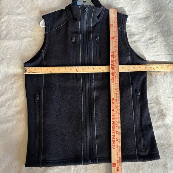 KUHL MEN'S INTERCEPTR VEST 2026 large black hiking gorpcore full zip - Picture 10 of 10